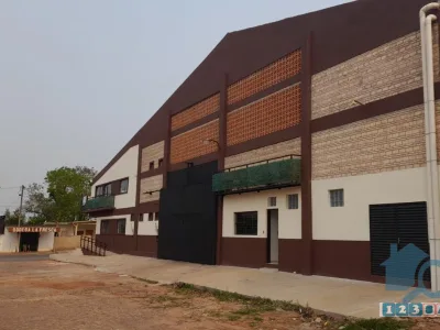 Tinglado industrial nuevo 1.875 m² con depósito y oficinas en San Lorenzo